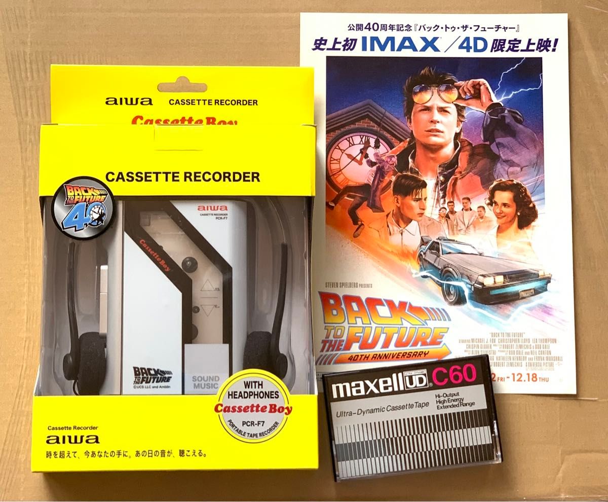 バックトゥザフューチャー ドン・キホーテ AIWA カセットレコーダー