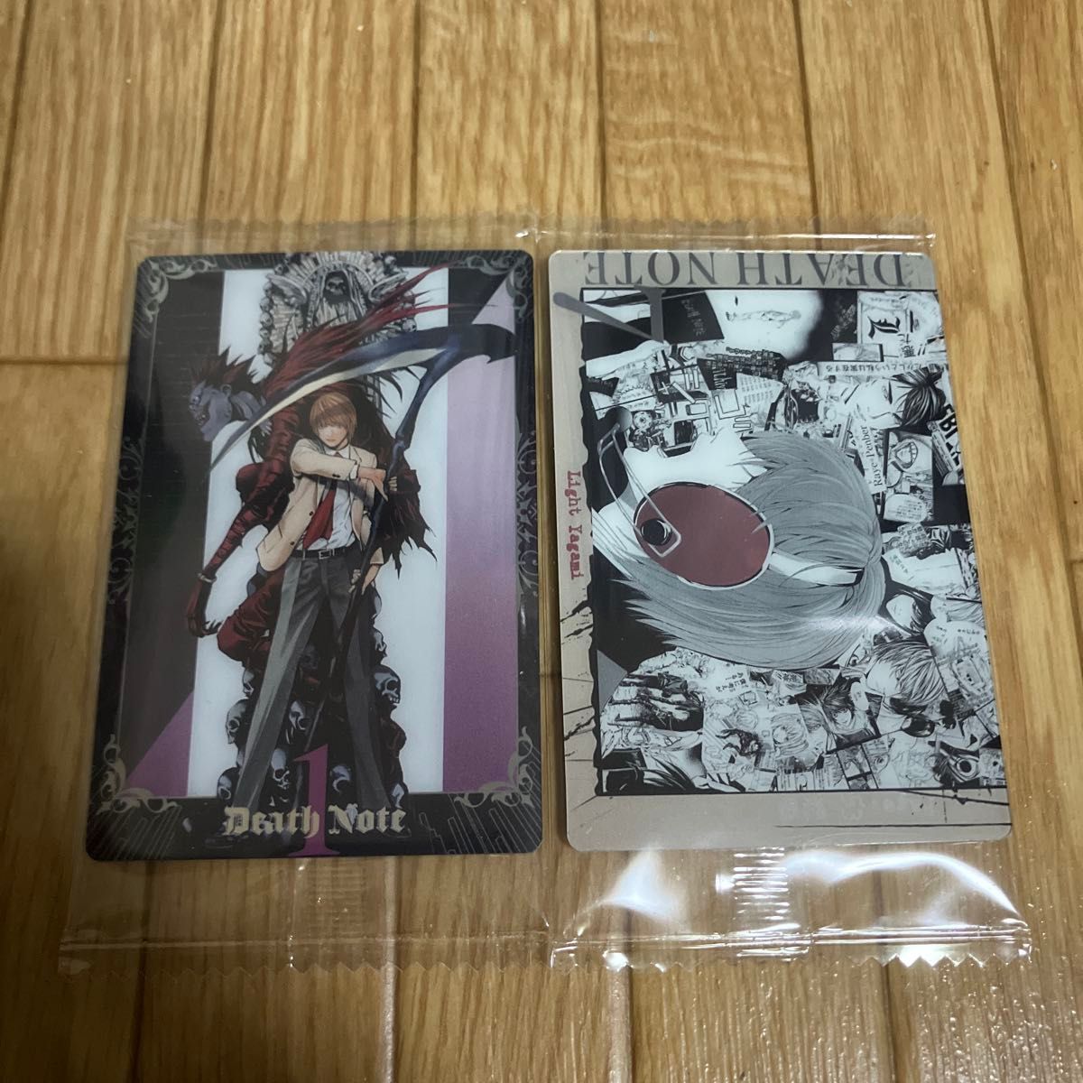 デスノート ウエハース スペシャルレアカード DEATH NOTE 夜神月&L