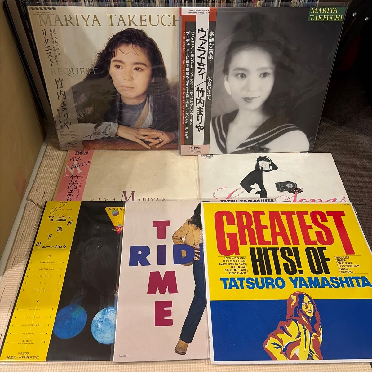 希少 松田聖子 アルバム LP レコード セット まとめ ベスト シングル