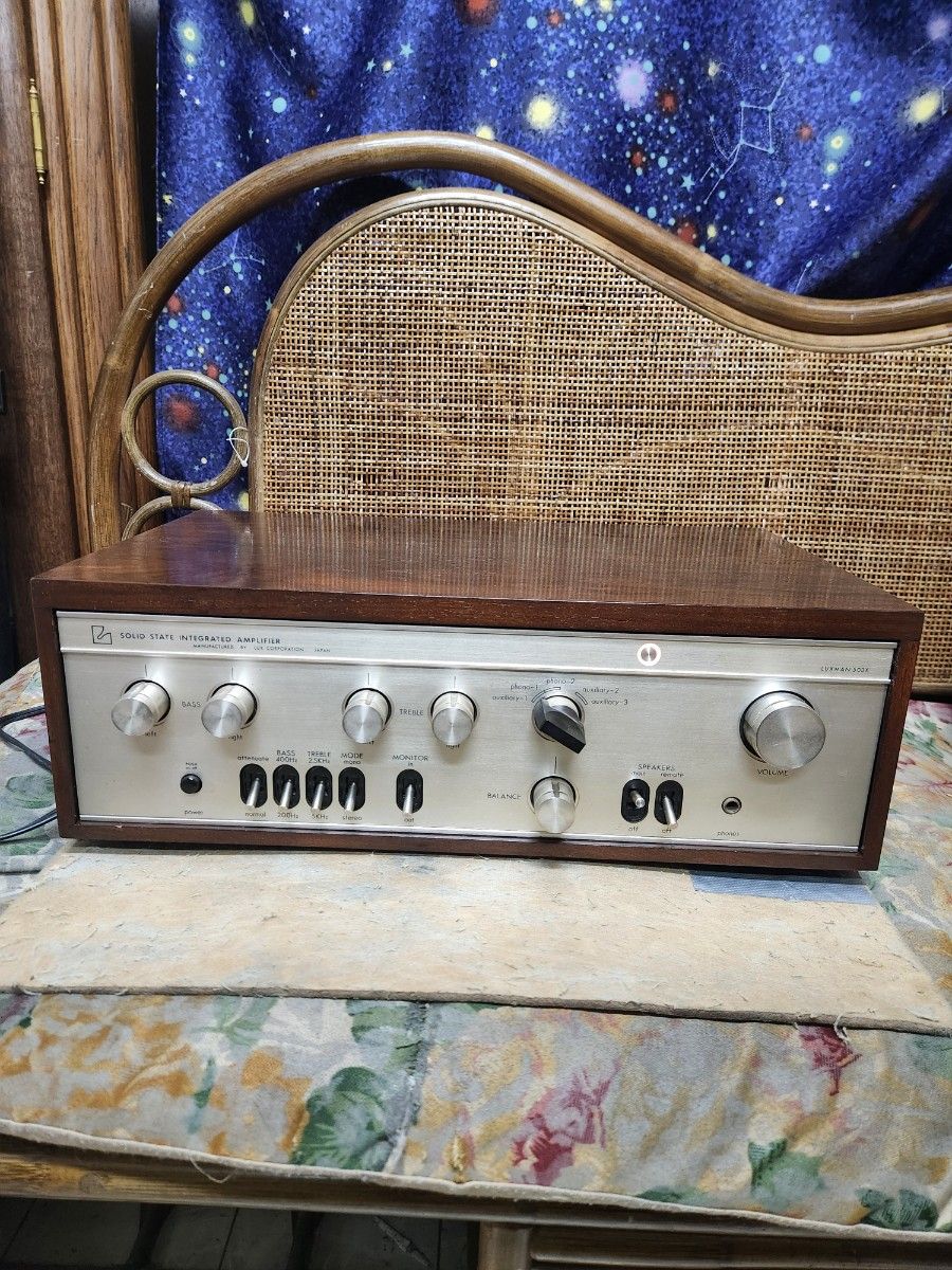 レアマジ綺麗 レストア整備極上超美品 LUXMANプリメインアンプSQ-503