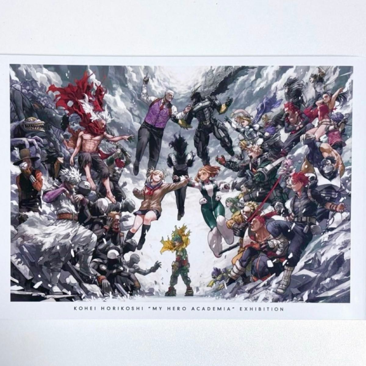 僕のヒーローアカデミア ヒロアカ 原画展 B2ポスター キービジュアル