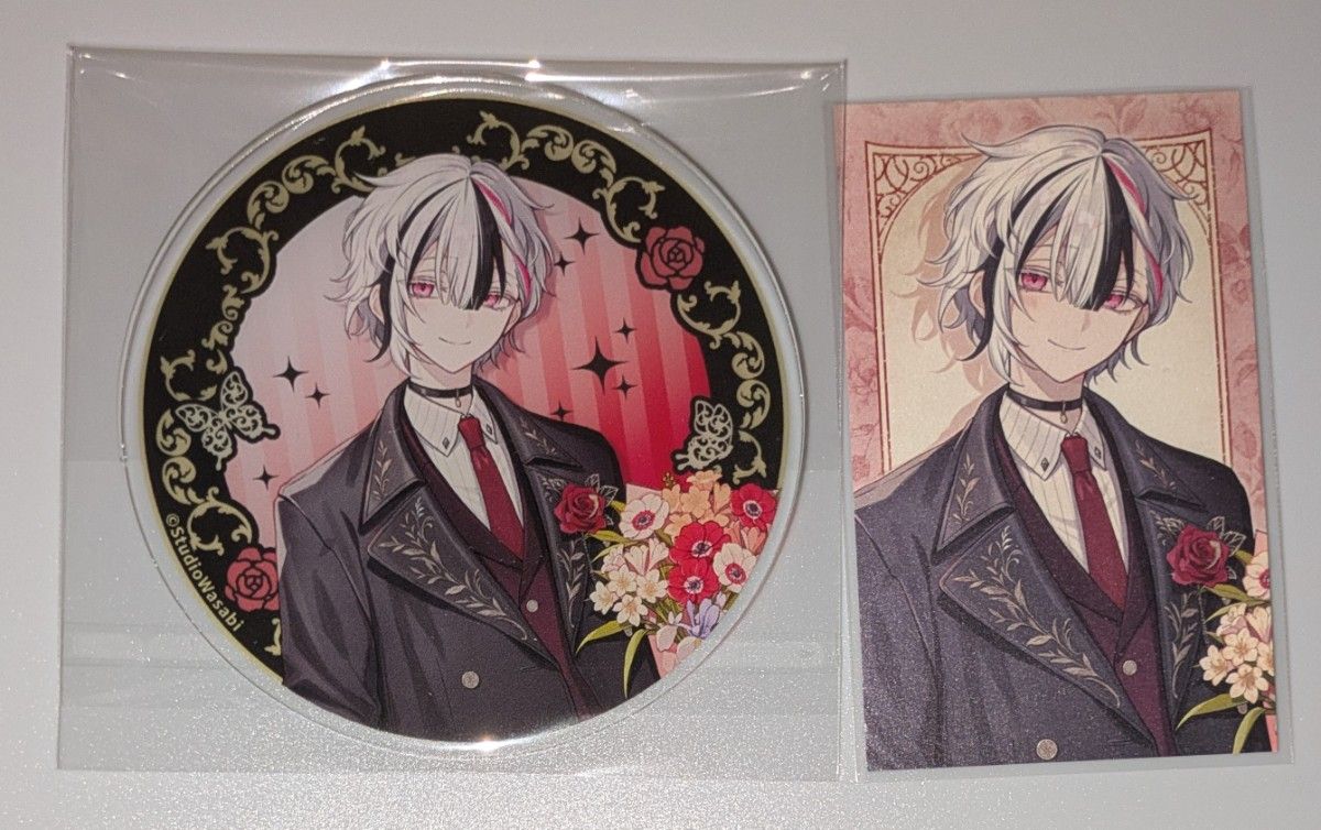 あくねこ 悪魔執事と黒い猫 バースデー 誕生日 缶バッジ ベリアン