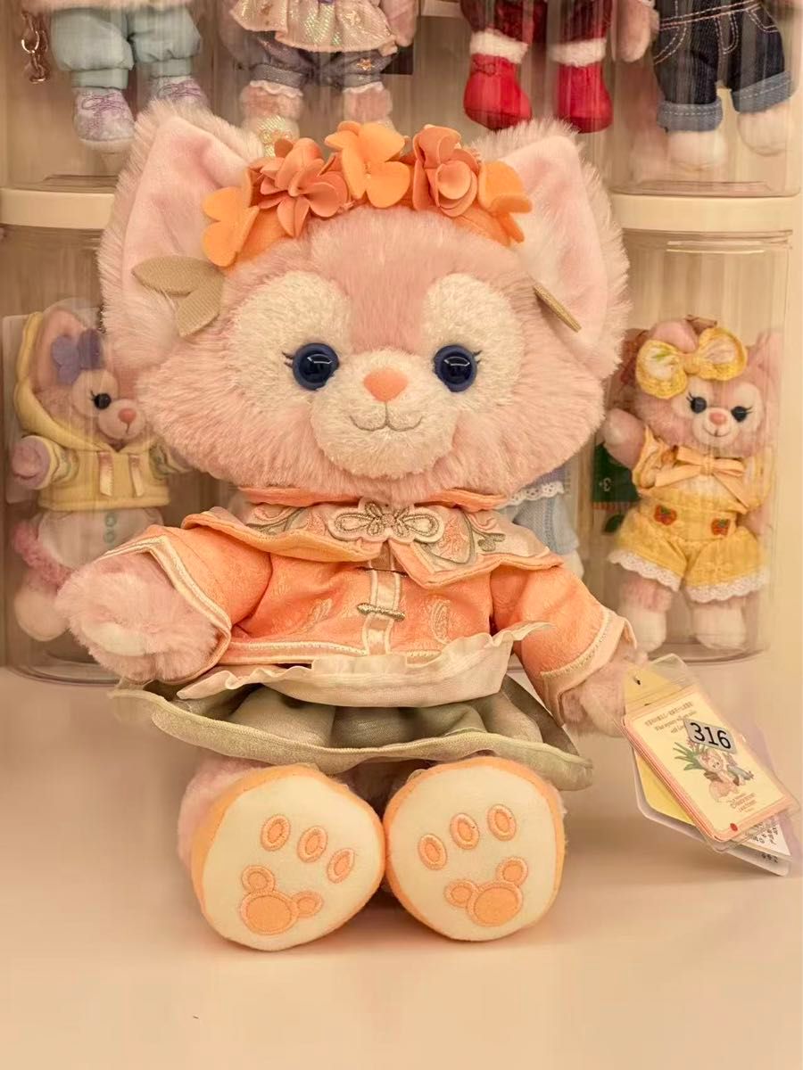 リーナベル ぬいぐるみ SSサイズ ブルー ホワイト 2025 上海ディズニー