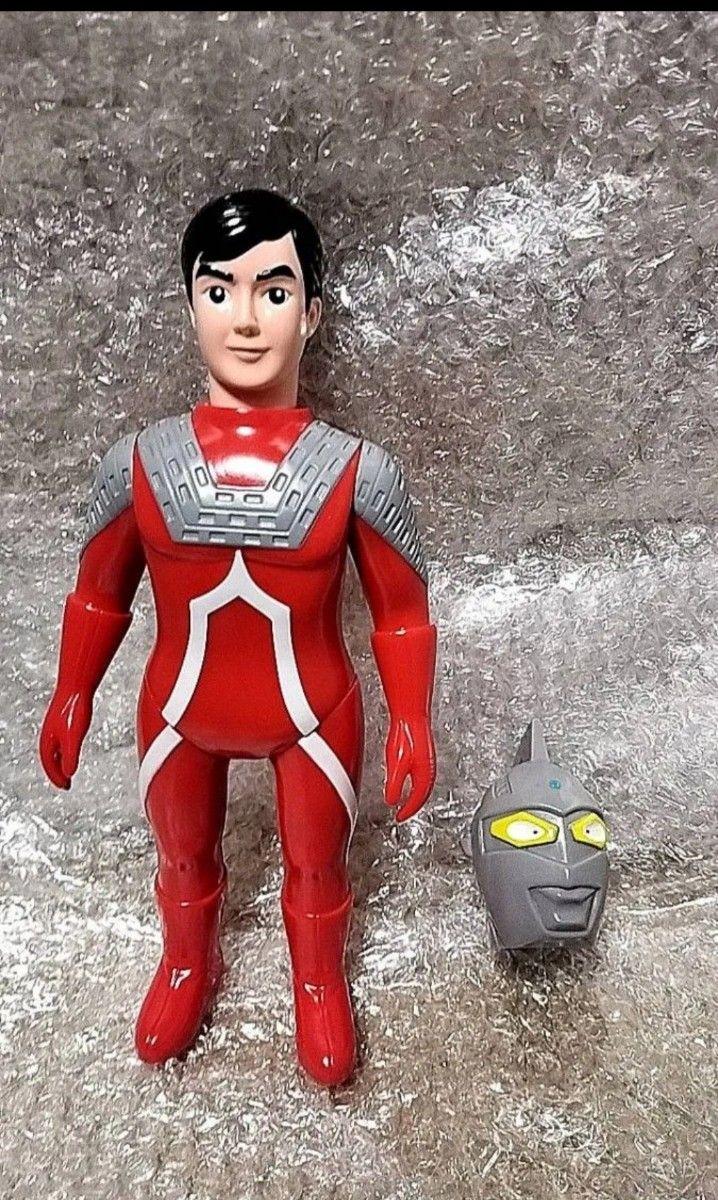 ポピー ソフビ パーマン1号+2号 未開封 メット脱着 27cm+25cmパー子