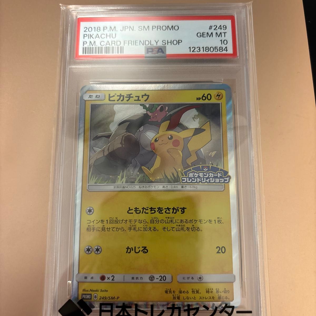 ピカチュウ 179/SM-P プロモ フレンドリィショップ PSA10｜Yahoo
