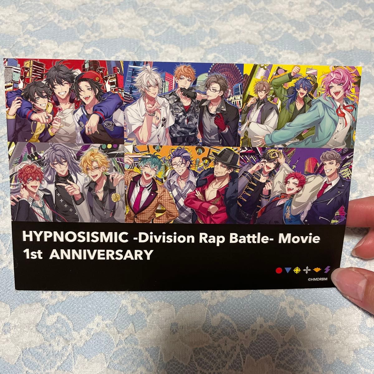 ヒプノシスマイク オンラインくじ 左馬刻 ホログラムお守り ヒプマイ