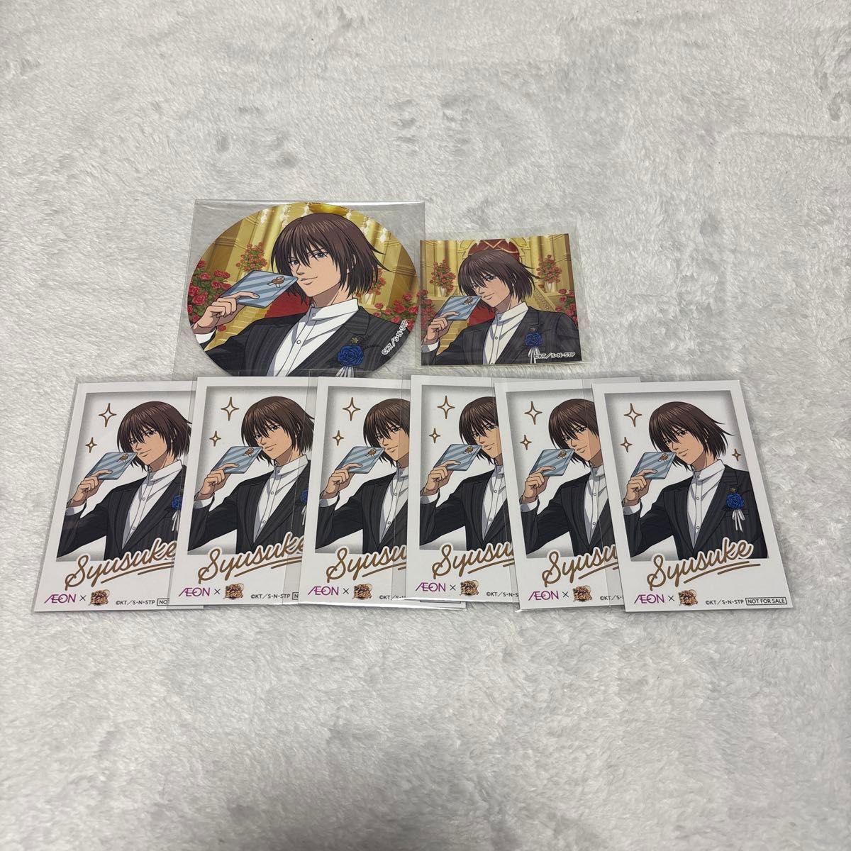 新テニスの王子様 イオン特典 チェキ風カード 不二周助 8枚 テニプリ