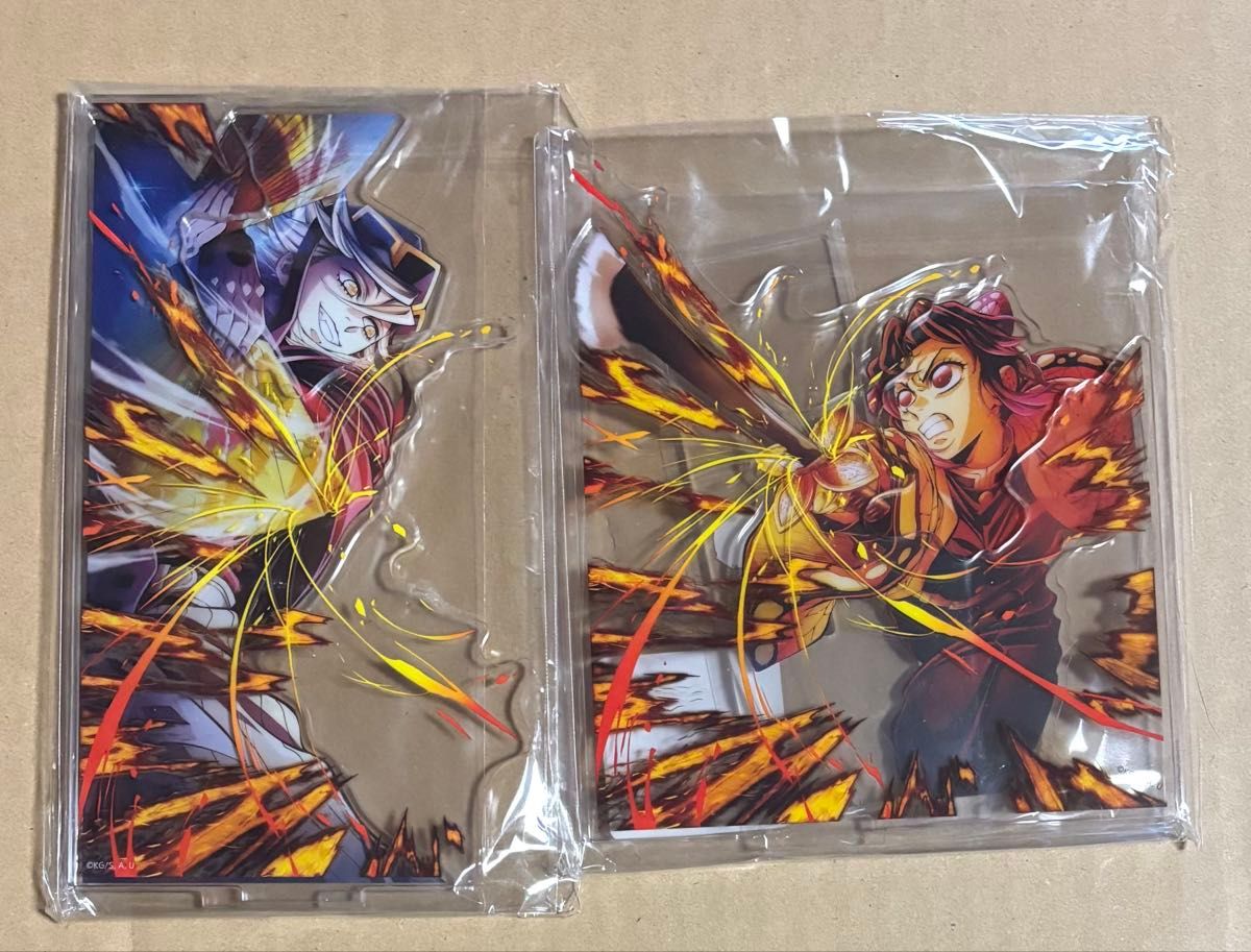 鬼滅の刃 無限城編 WEBSHOPくじ KV A賞 ビッグレイヤードアクリル