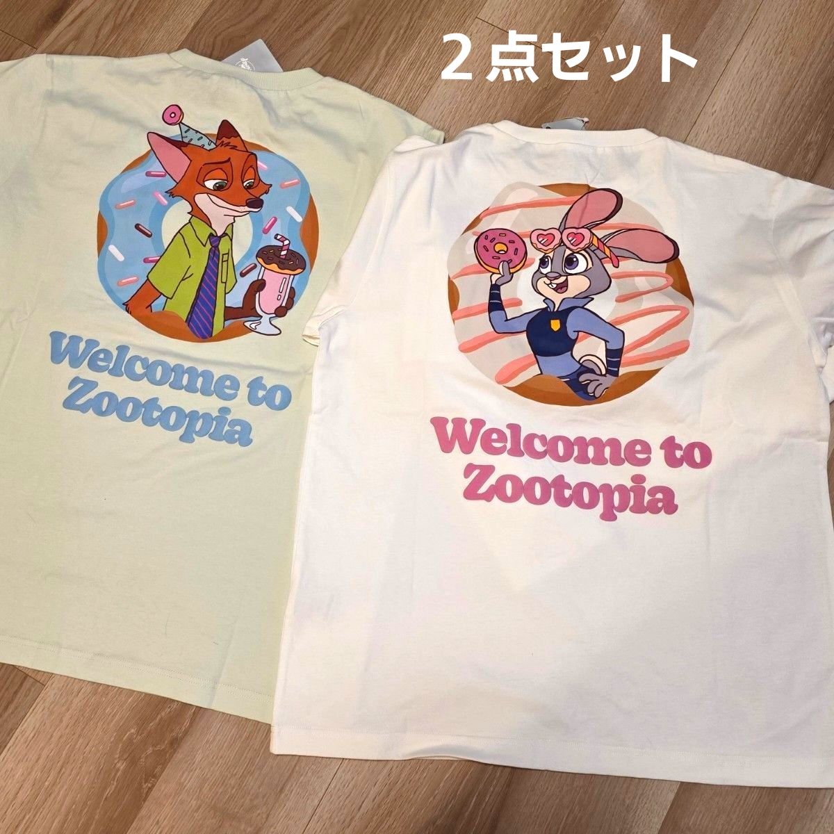 Spirit Jersey ジュディ・ホップス＆ニック・ワイルド 長袖Tシャツ