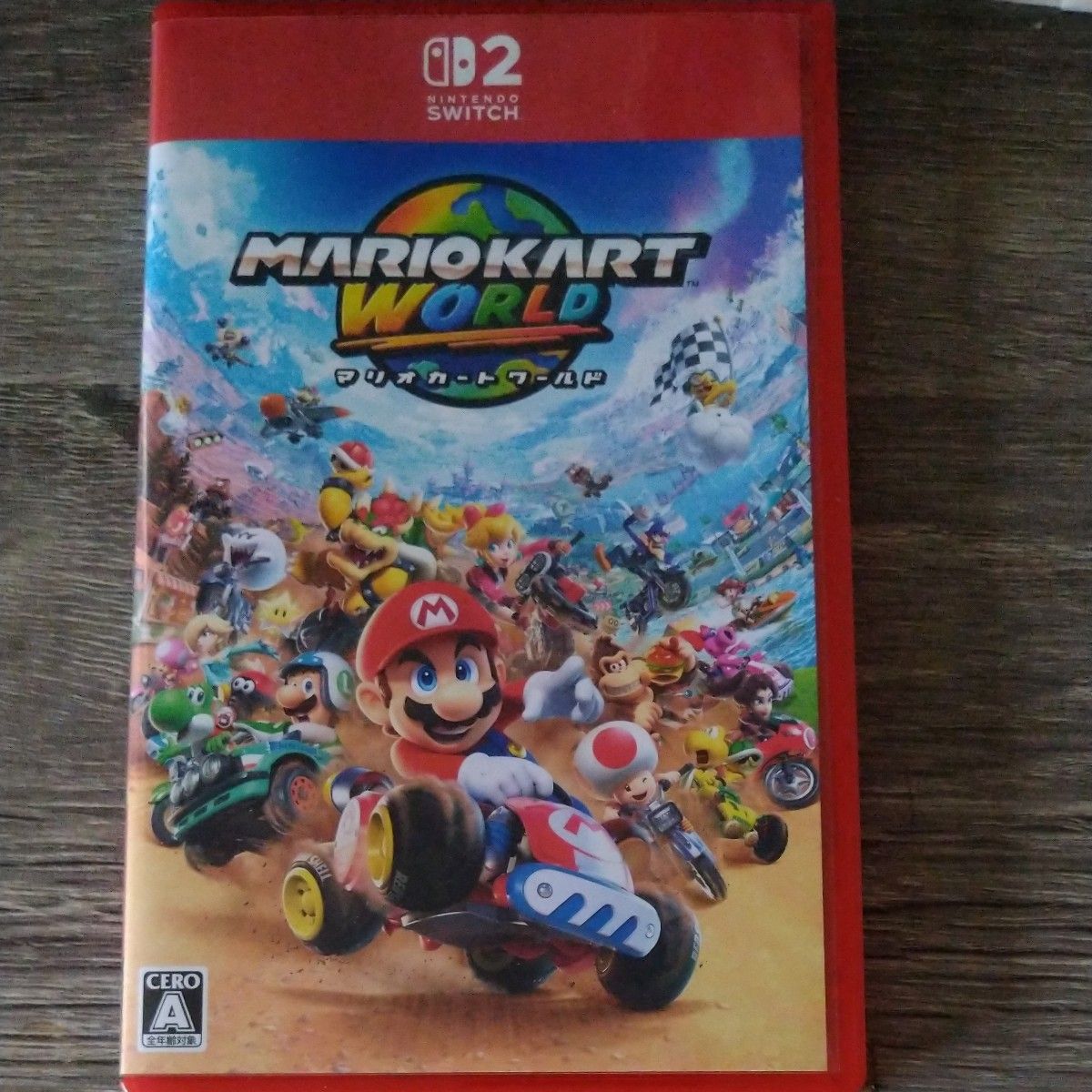 Nintendo Switch2 マリオカート ワールド ソフト パッケージ版 新品 未