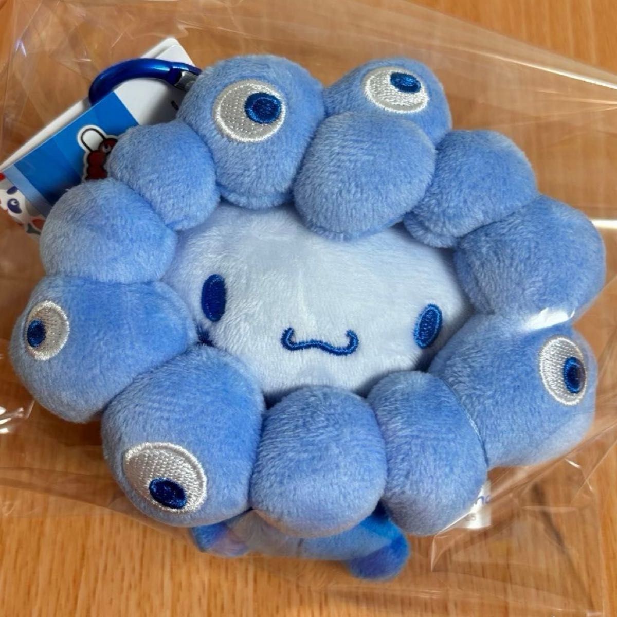 サンリオ 推しカラー ぬいぐるみ ハンギョドン カラビナ ミャクミャク