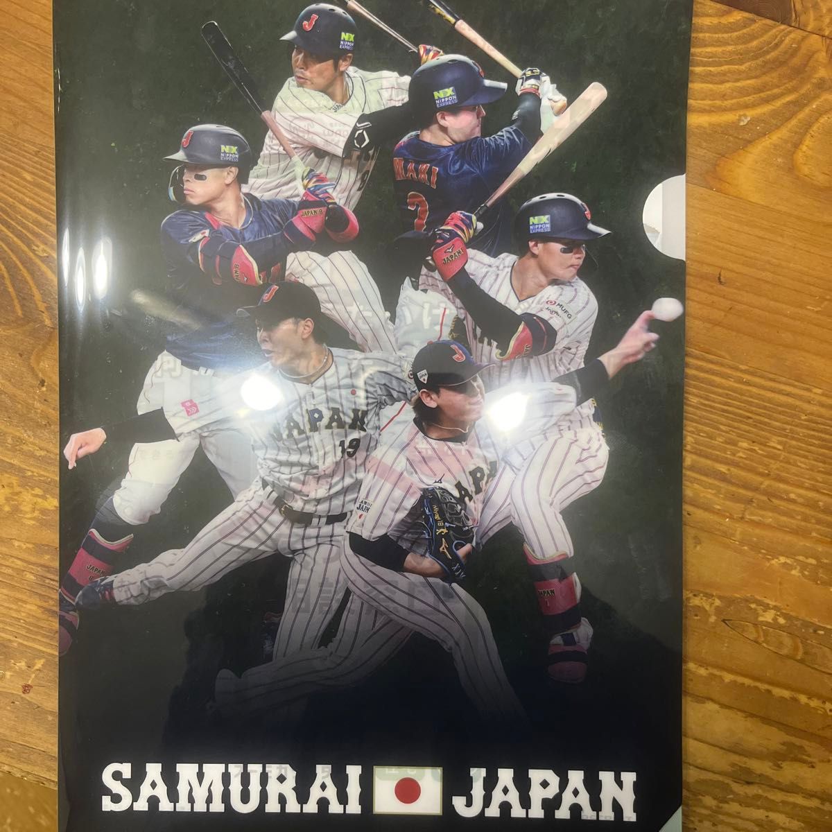 侍ジャパン】WBC マクドナルド クリアファイル 2009年 WORLD BASEBALL
