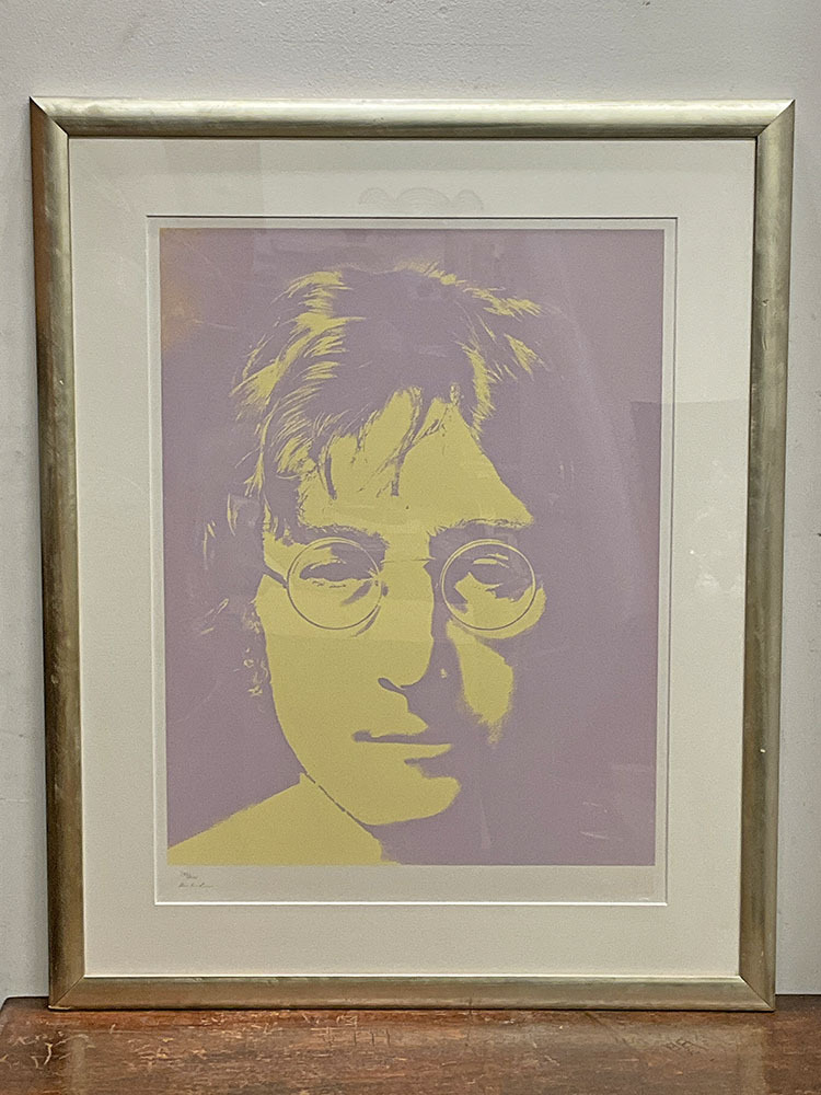 Yahoo!オークション -「ジョンレノン」(シルクスクリーン) (版画)の