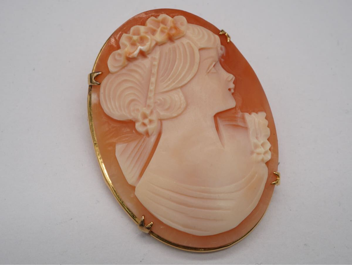 Yahoo!オークション -「diluca」(カメオ) (ブローチ)の落札相場・落札価格