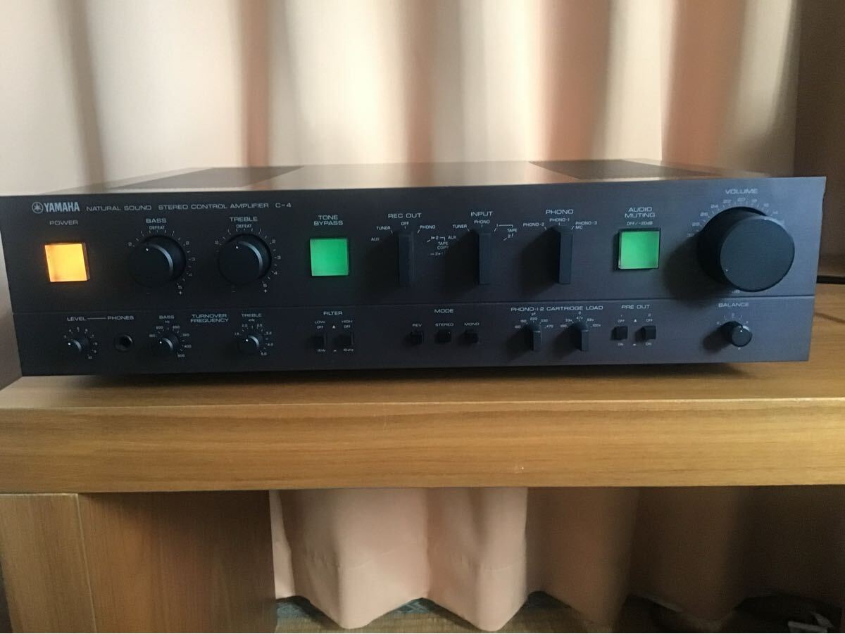 Yahoo!オークション -「yamaha c-4 アンプ」(アンプ) (オーディオ機器