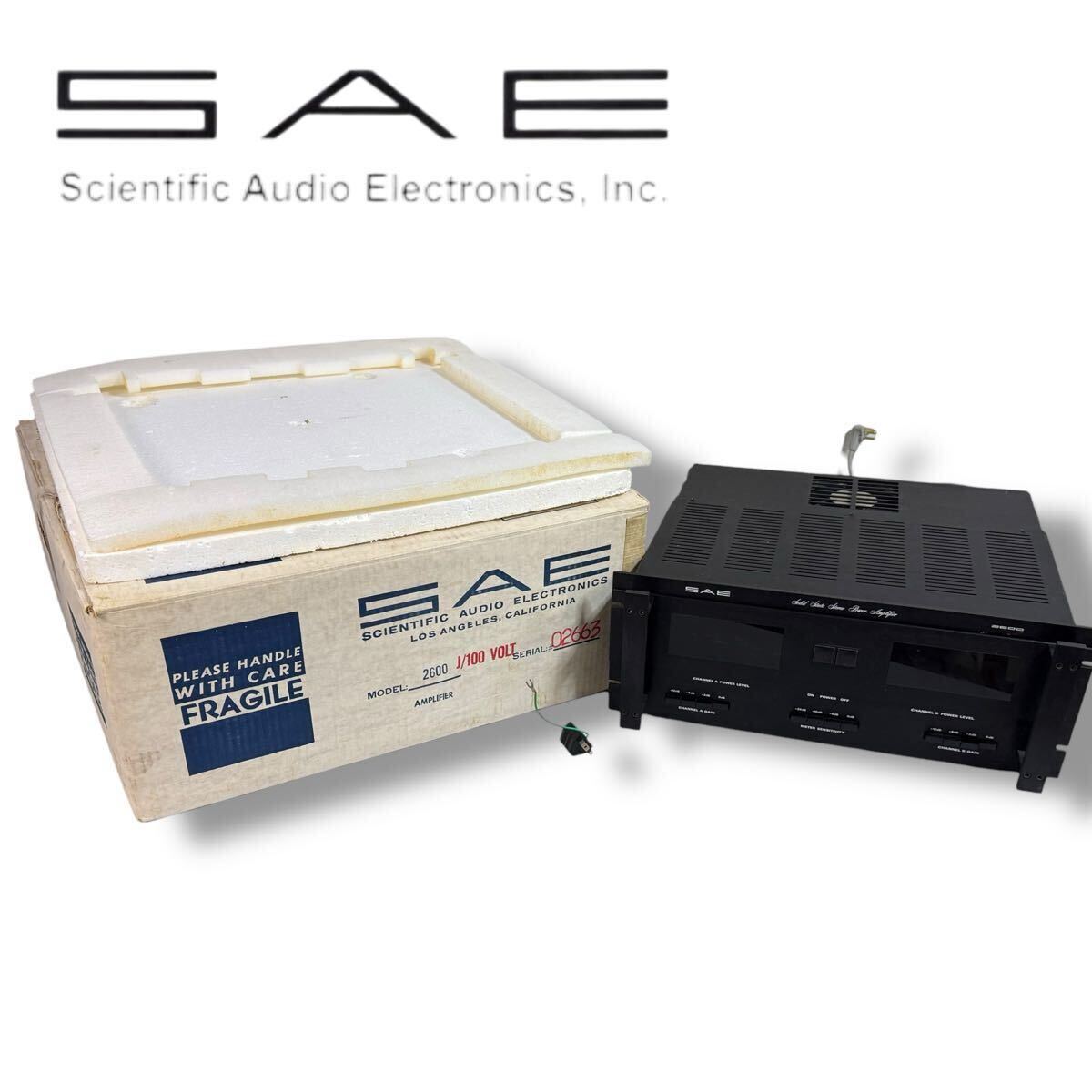 Yahoo!オークション -「sae2600」(アンプ) (オーディオ機器)の落札相場