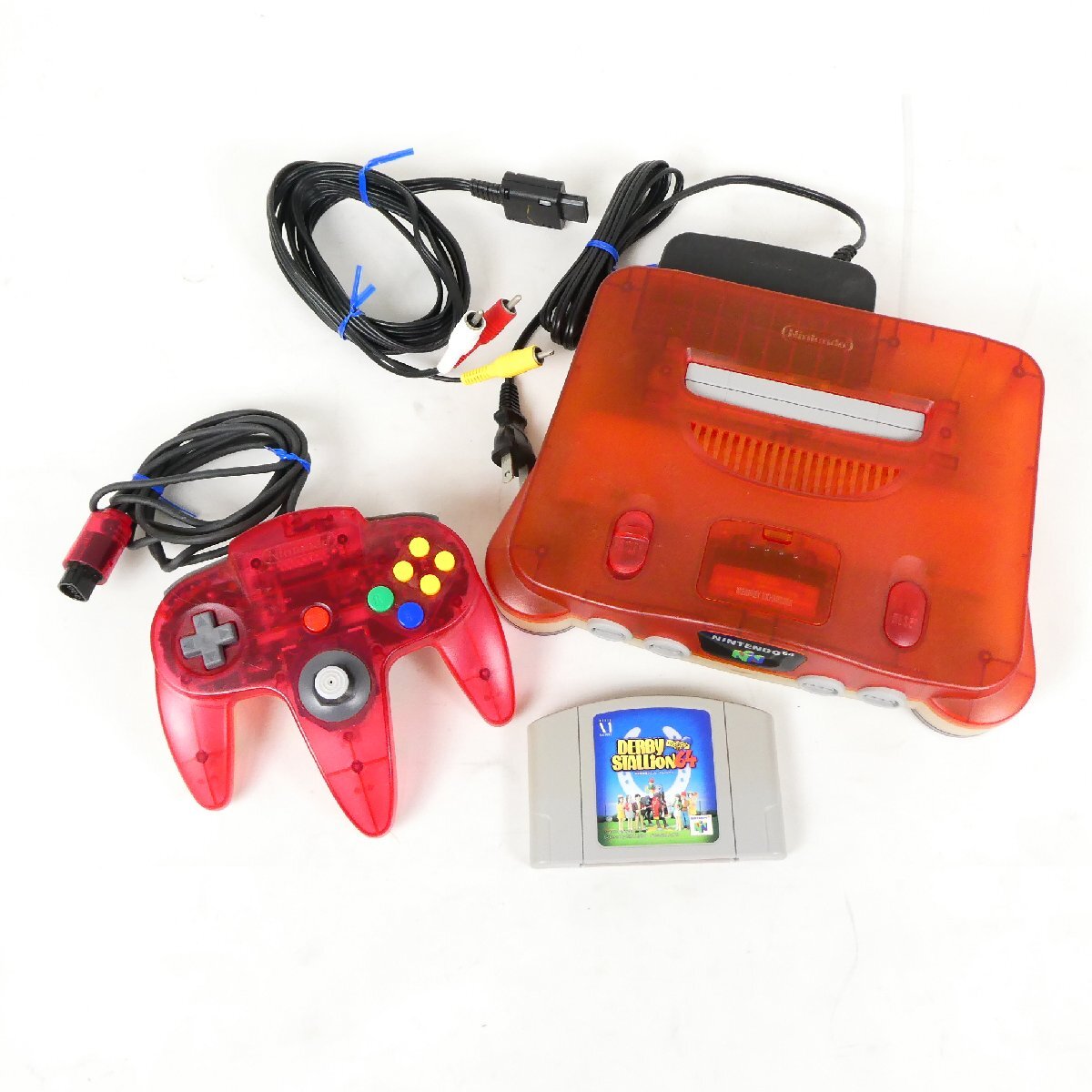 Yahoo!オークション -「nintendo 64 クリアレッド」の落札相場・落札価格