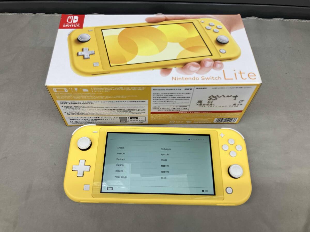 2026年最新】Yahoo!オークション -nintendo switch lite イエローの