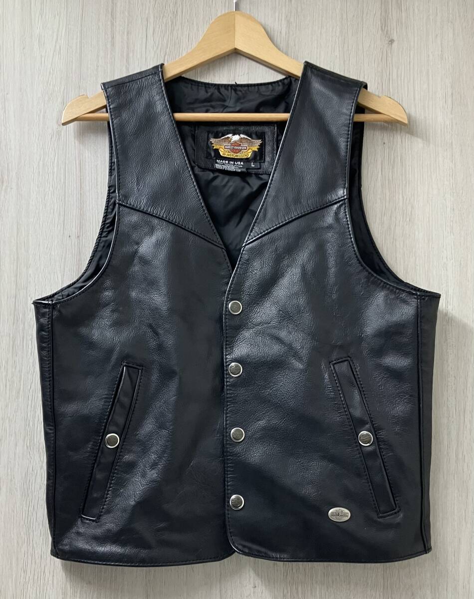 2026年最新】Yahoo!オークション -ハーレー レザーベストの中古品