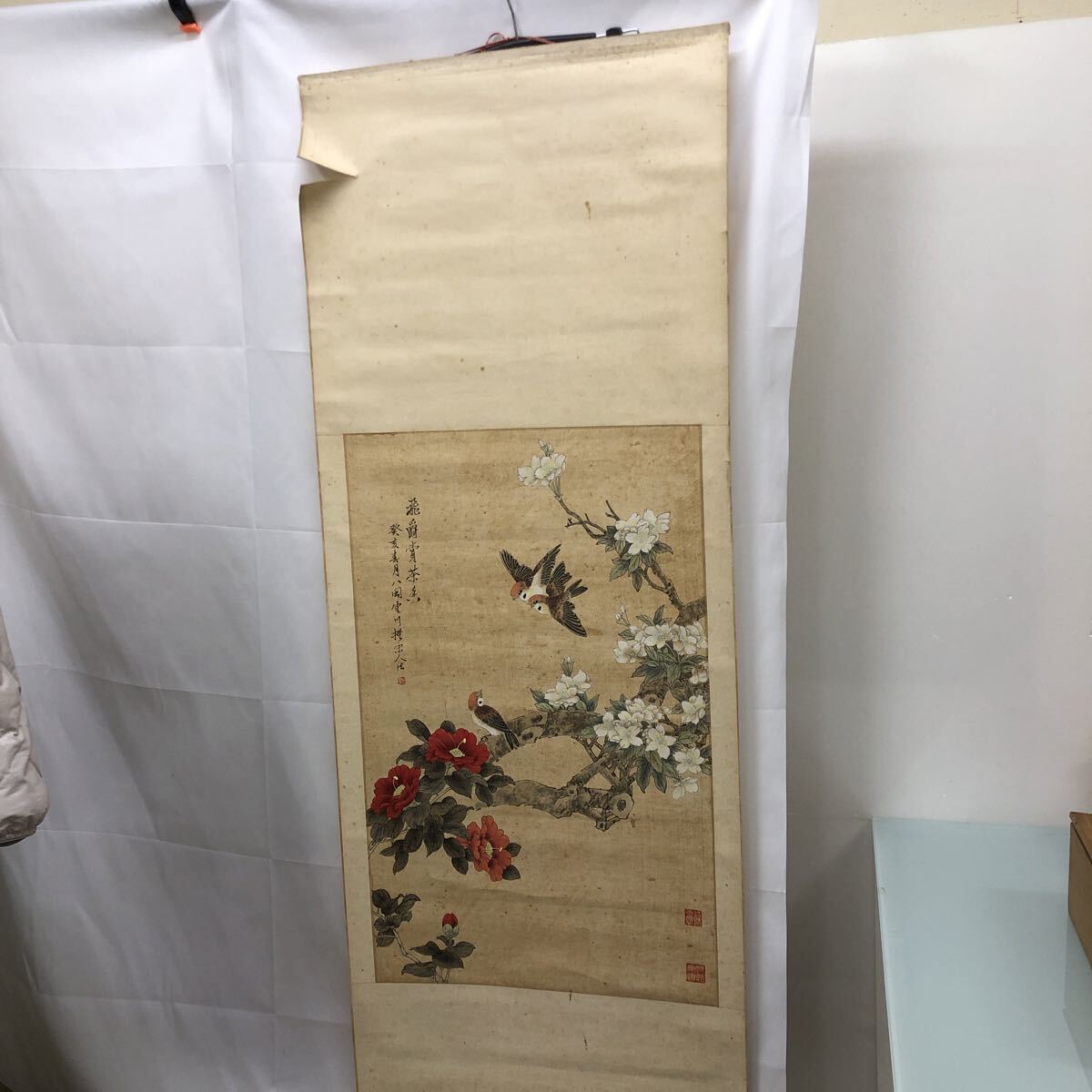 2026年最新】Yahoo!オークション -掛け軸 花の中古品・新品・未使用品一覧