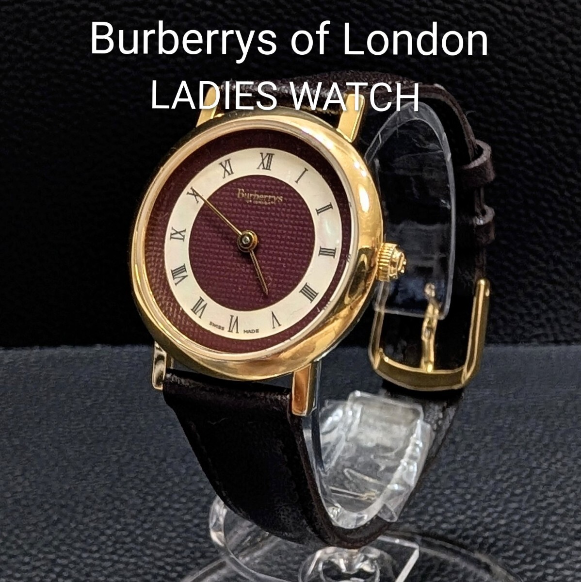 2026年最新】Yahoo!オークション -バーバリー 腕時計 ゴールドの中古品