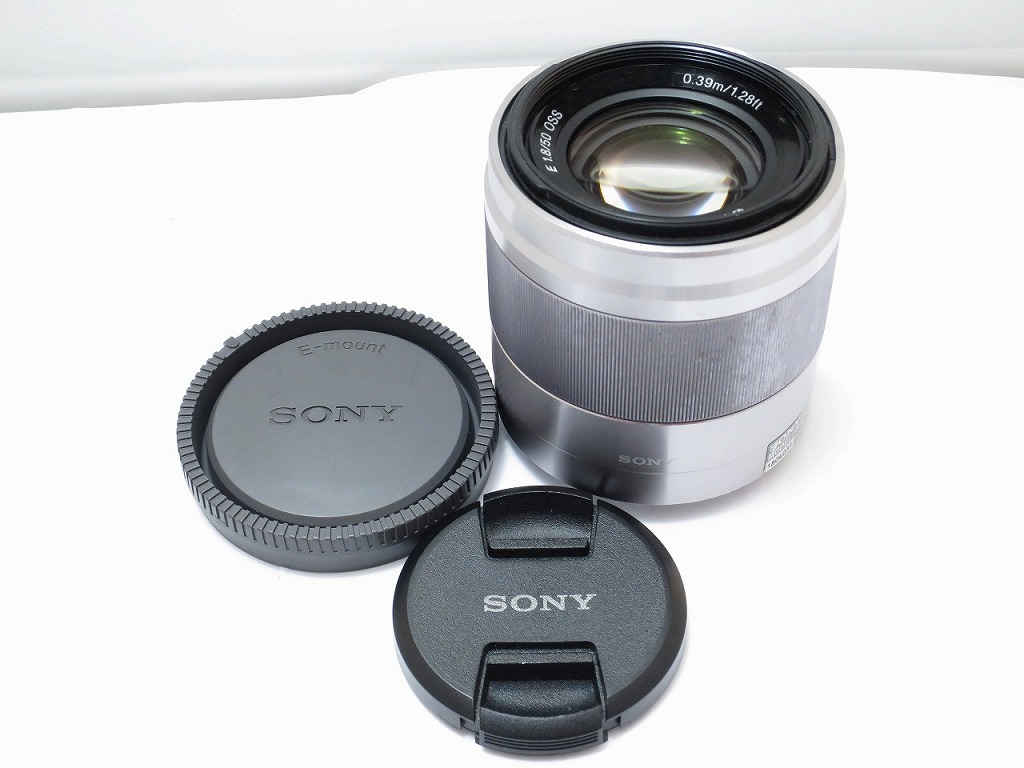 SONY E 50mm F1.8 OSS SEL50F18 (B) [ブラック] オークション比較