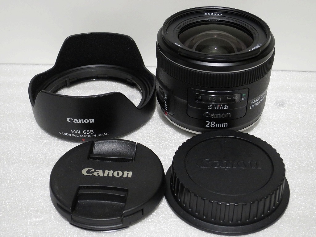 CANON EF28mm F2.8 IS USM オークション比較 - 価格.com