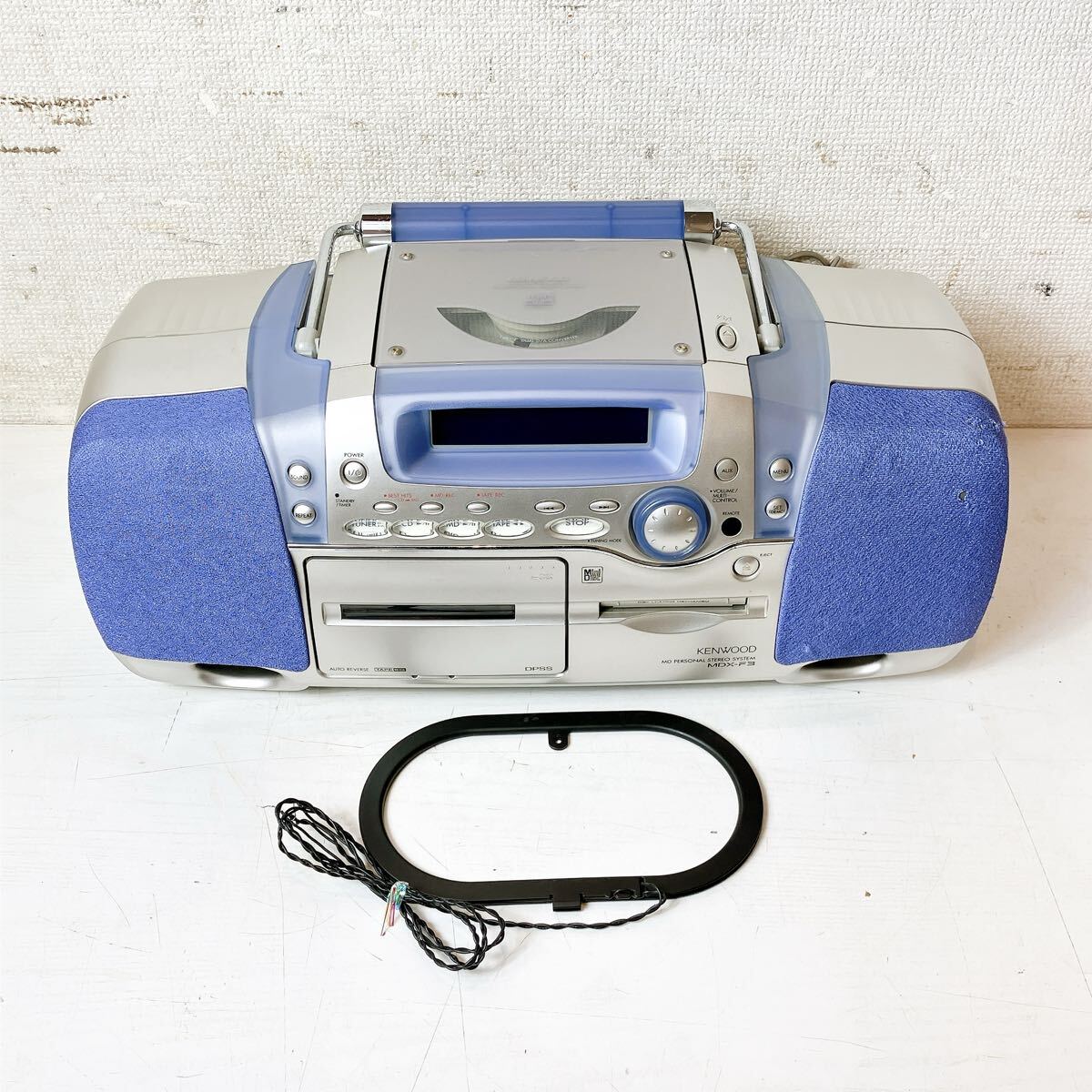 Yahoo!オークション -「cdラジカセ(kenwood)mdx-f3」の落札相場・落札価格