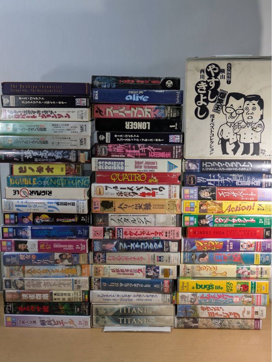 Yahoo!オークション - E-277 VHS ビデオテープ まとめ 38本 ハリーポ