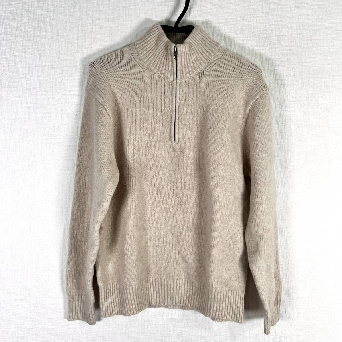 Yahoo!オークション -「ユニクロ スフレヤーン ハーフジップ」の落札