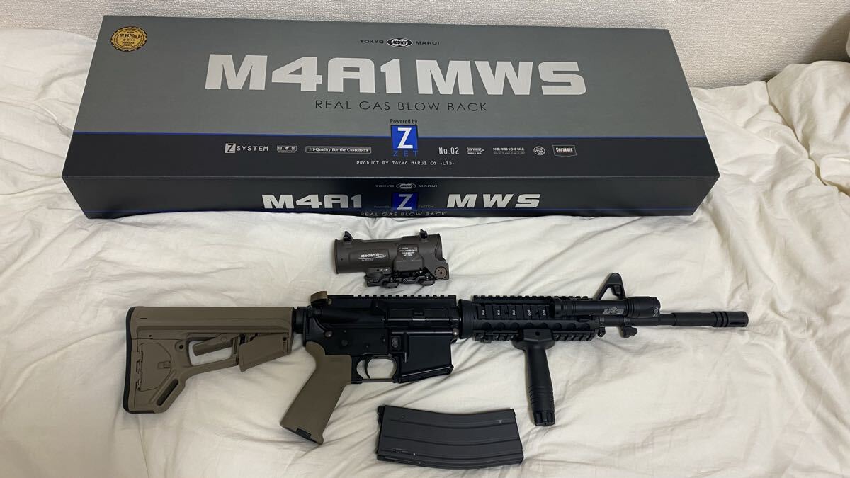 Yahoo!オークション -「マルイ m4 mws カスタム」の落札相場・落札価格