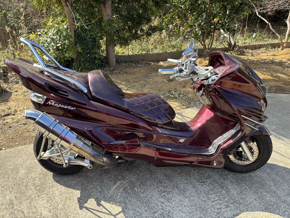 Yahoo!オークション -「マジェスティ250c カスタム」(ヤマハ