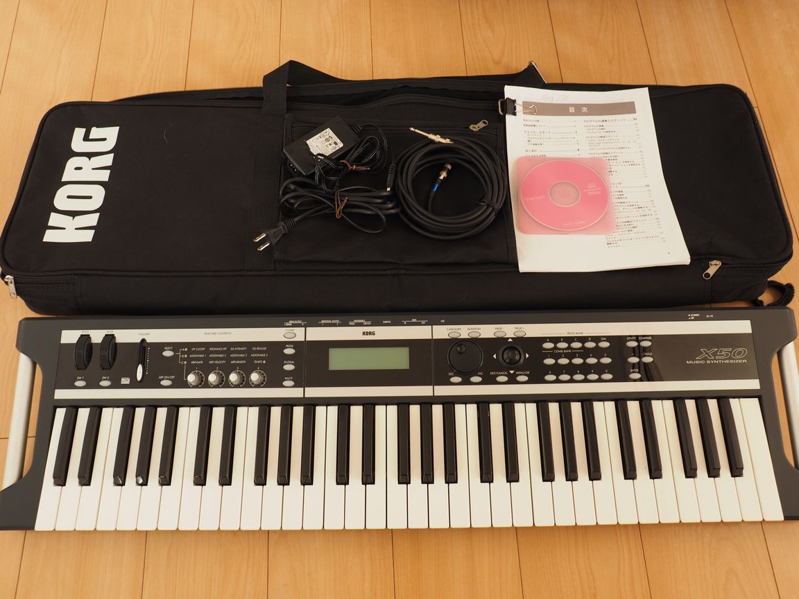 Yahoo!オークション -「korg シンセサイザー x50」の落札相場・落札価格