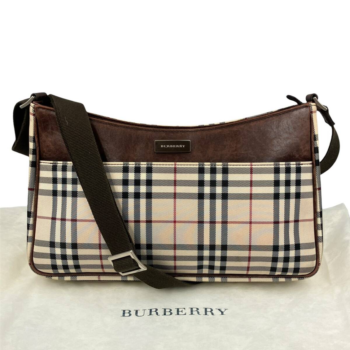 Yahoo!オークション -「バーバリー ノバチェック バッグ」の落札相場