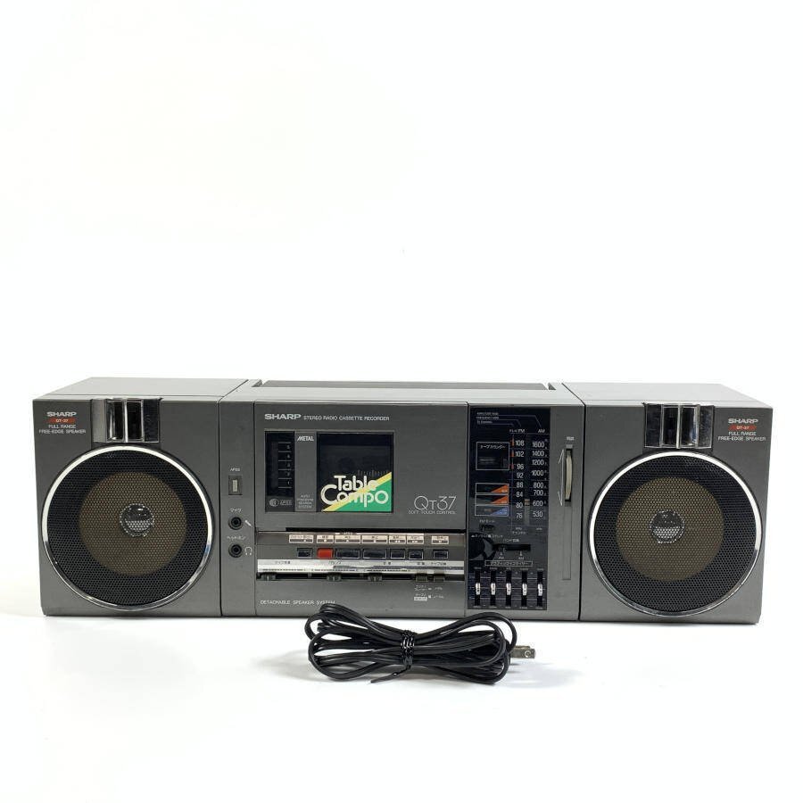 Yahoo!オークション -「sharp qt」(ラジカセ) (カセットデッキ)の落札