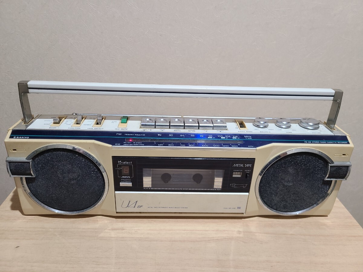 Yahoo!オークション -「sanyo u4 sf」(カセットデッキ) (オーディオ