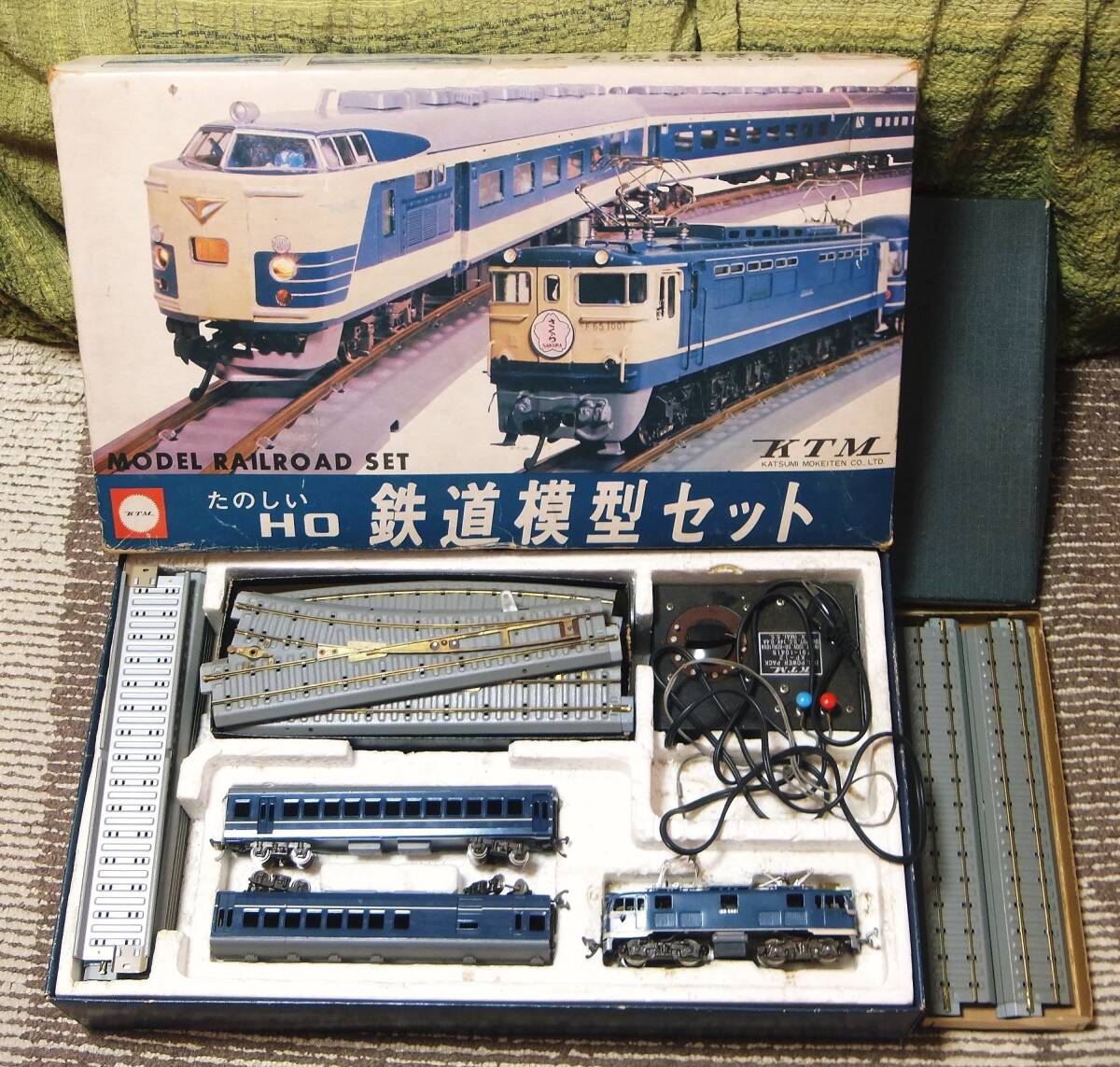 Yahoo!オークション -「たのしい鉄道模型セット」(HOゲージ) (鉄道模型