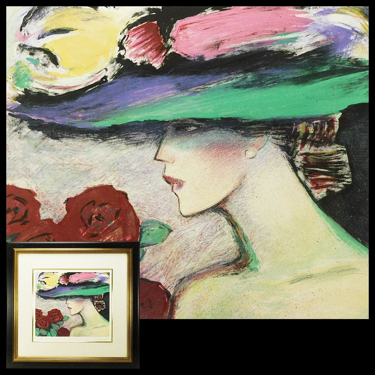 2026年最新】Yahoo!オークション -カシニョール(石版画、リトグラフ)の