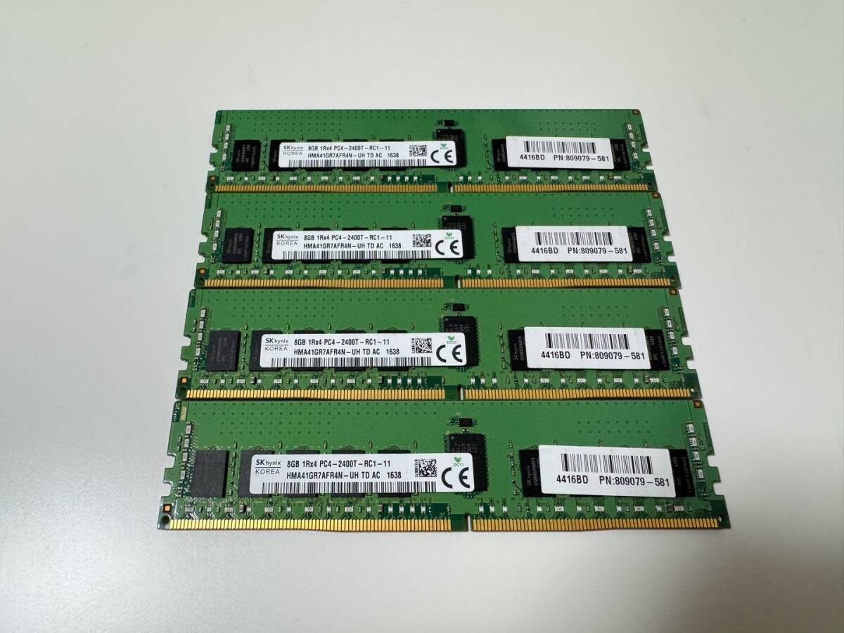 計32GB(8GB×4枚) DDR4-2400T 2026年最新】Yahoo!オークション -pc4