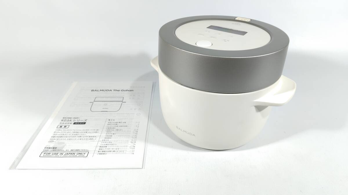 バルミューダ BALMUDA The Gohan K03A オークション比較 - 価格.com