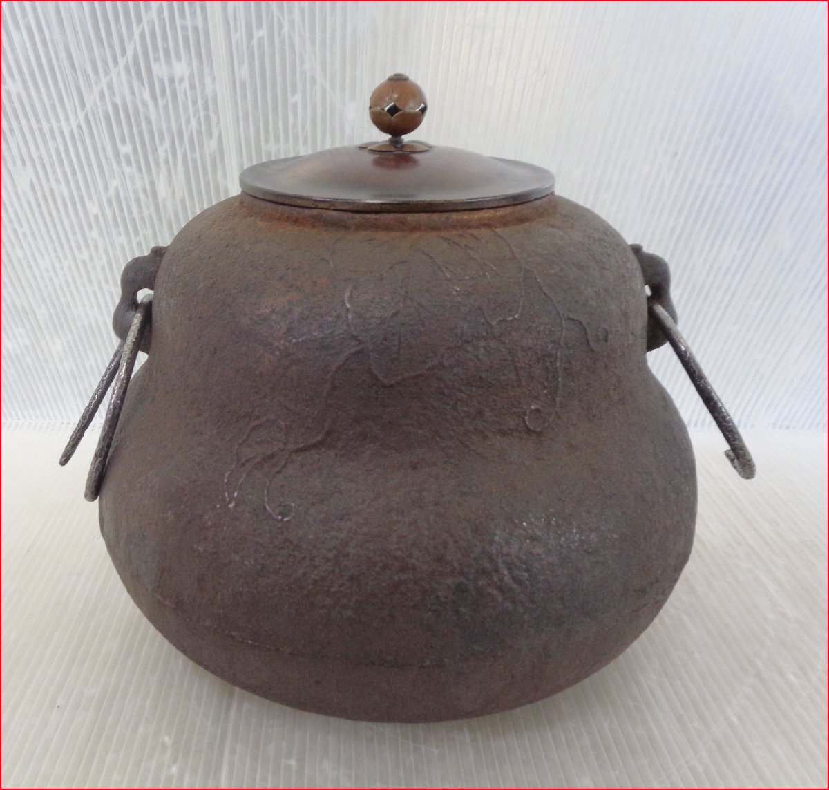 Yahoo!オークション -「茶道具 茶釜」(釜) (鉄製)の落札相場・落札価格