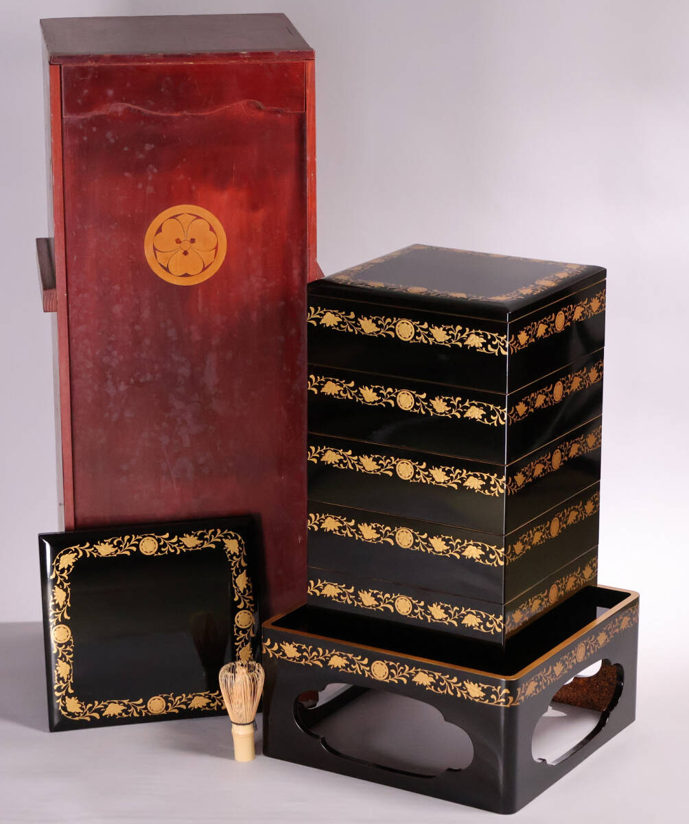 2026年最新】五段重箱 蒔絵 - Yahoo!オークション
