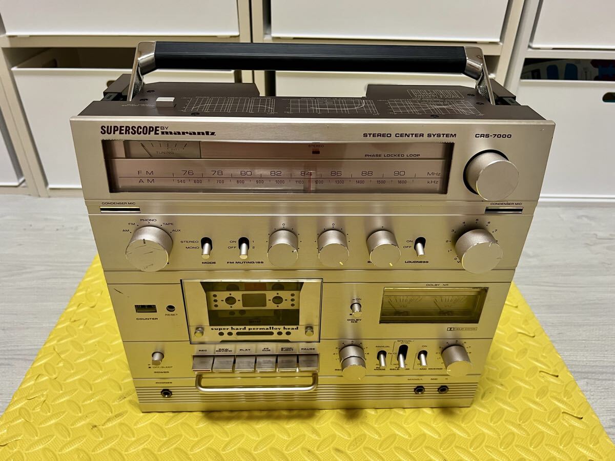 Yahoo!オークション -「marantz マランツ」(ラジカセ) (カセットデッキ