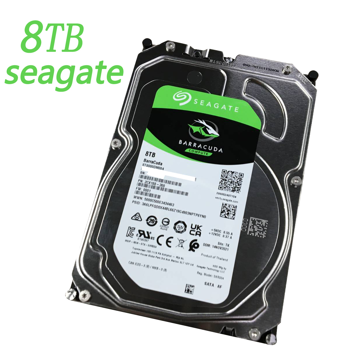 SEAGATE ST8000DM004 [8TB SATA600 5400] オークション比較 - 価格.com