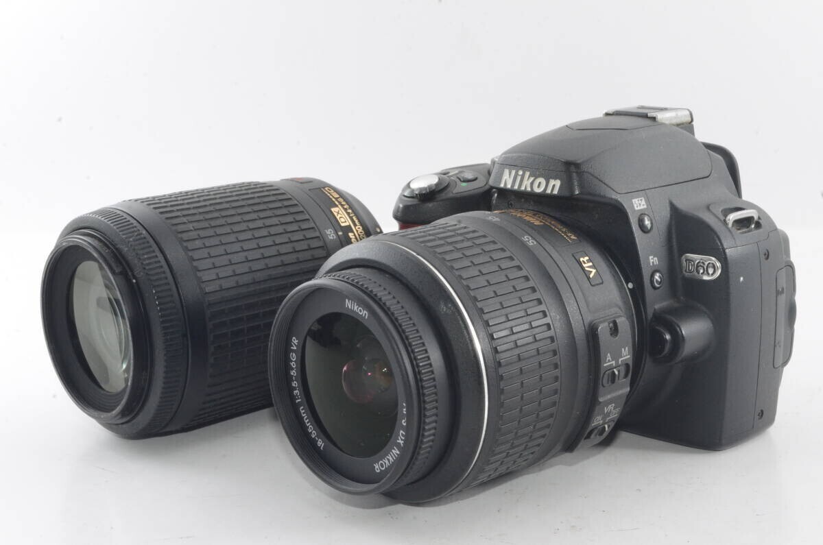 ニコン D60 ダブルズームキット オークション比較 - 価格.com