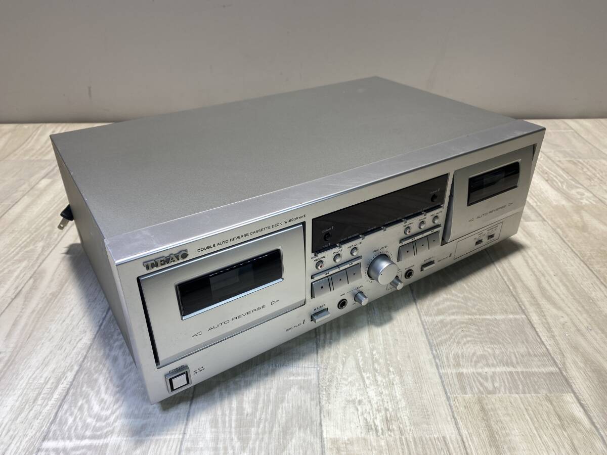 2026年最新】TEAC W-890R カセットデッキ｜高音質オーディオ商品を探す