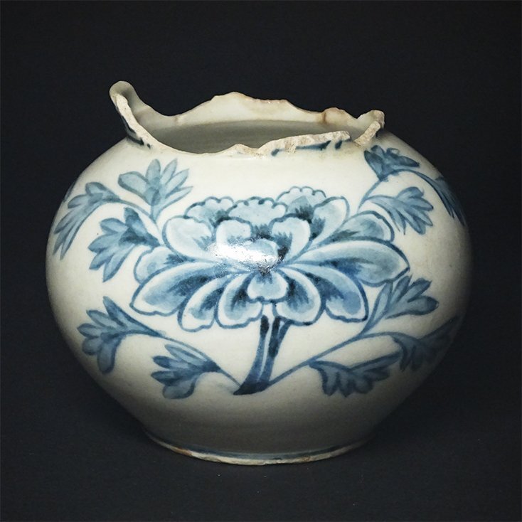 Yahoo!オークション -「李朝 染付 壺」の落札相場・落札価格