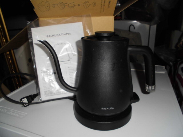 バルミューダ BALMUDA The Pot K02A-BK [ブラック] オークション比較