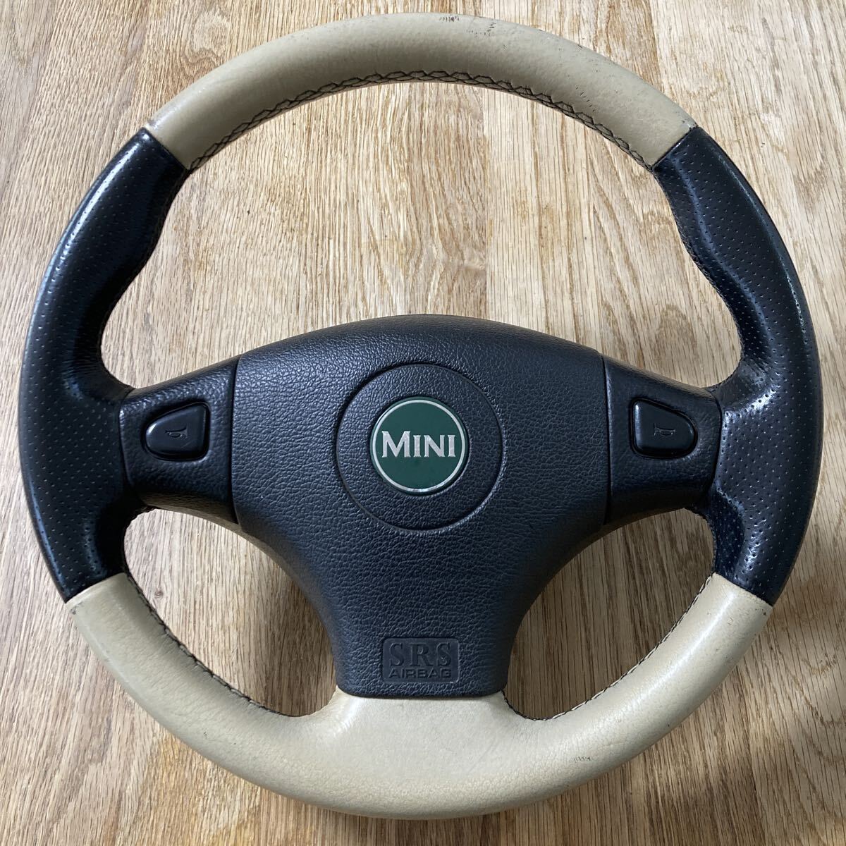 TOYOTA SUPRA 1991 MOMO leather steering wheel トヨタ スープラ A70