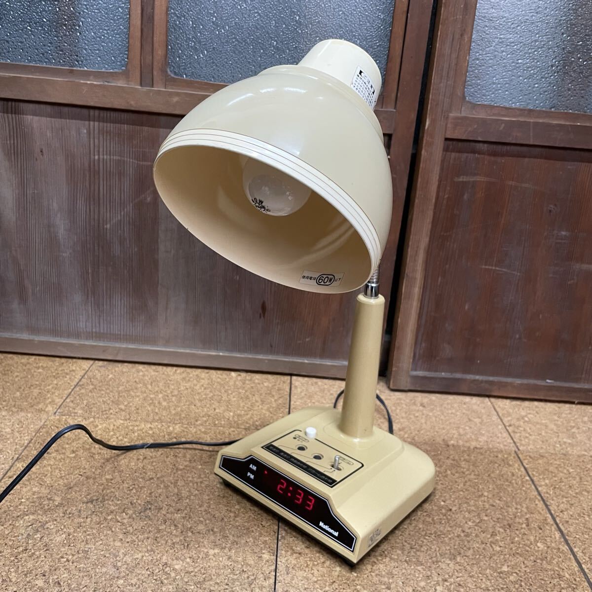 Yahoo!オークション -「ナショナル レトロ 時計」(照明) (電化製品)の